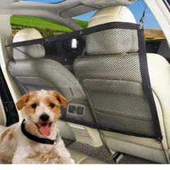 Car Net Barrier Pet Barrier Stretchable Storage Bag Organizer