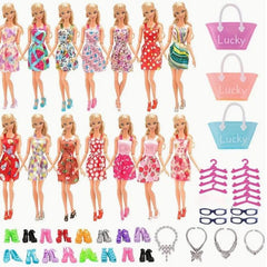 43pc Doll Outfit Set for 29-21cm Dolls
