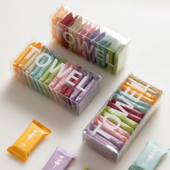 14pcs Disposable Compressed Cotton Travel Towels