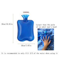 Warm Hand Bag for Outdoor Camping Portable Hot Water Bag Winter Plush