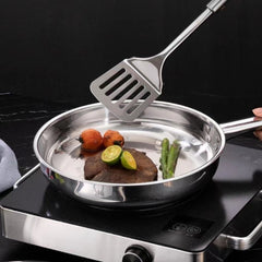 Stainless Steel Cookware Set with Lids and Shovel