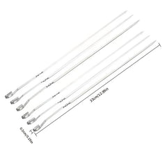 Stainless Steel BBQ Skewers for Outdoor Camping & BBQ