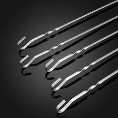 Stainless Steel BBQ Skewers for Outdoor Camping & BBQ