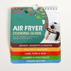 Air Fryer Cooking Guide Magnet & Booklet Combo Set