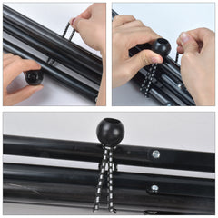 24pcs Tarp Clips Tent Clips Set With Ball Bungee Cords