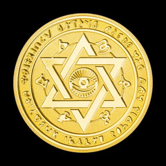 Eye of Horus Souvenir Golden Plated Collectible Coin 10pcs