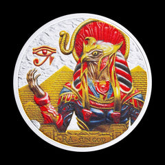Eye of Horus Souvenir Golden Plated Collectible Coin 10pcs