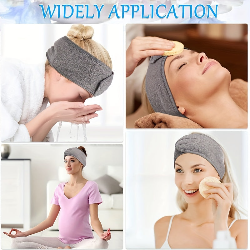 Non Slip Women's Adjustable Hairband for Washing Face Bathing Yoga Sports