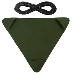 Outdoor Triangular Stool Cloth Waterproof Canvas Portable for Camping