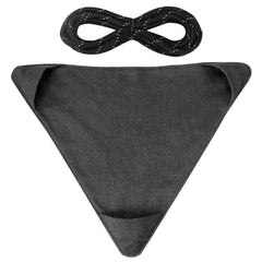 Outdoor Triangular Stool Cloth Waterproof Canvas Portable for Camping