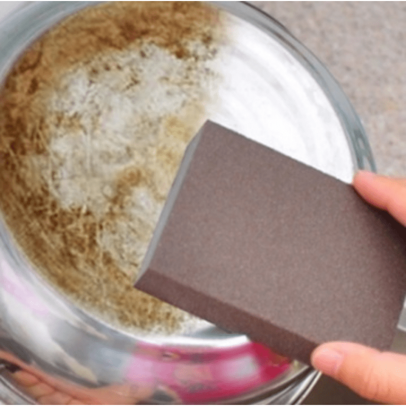 Carborundum Sponge Brush Kitchen Cleaning Tool
