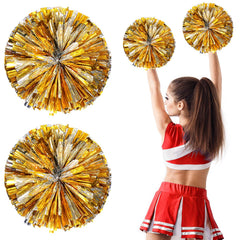 2pcs Cheering Poms Handheld Props Dancing Supplies