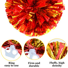 2pcs Cheering Poms Handheld Props Dancing Supplies