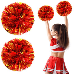 2pcs Cheering Poms Handheld Props Dancing Supplies