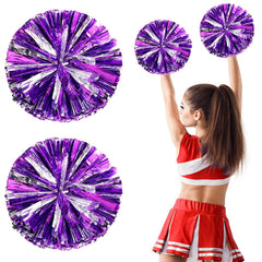 2pcs Cheering Poms Handheld Props Dancing Supplies