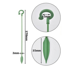 5pcs Plastic Plant Supports Stakes Flower Stand Sticks Garden Fixing Tool