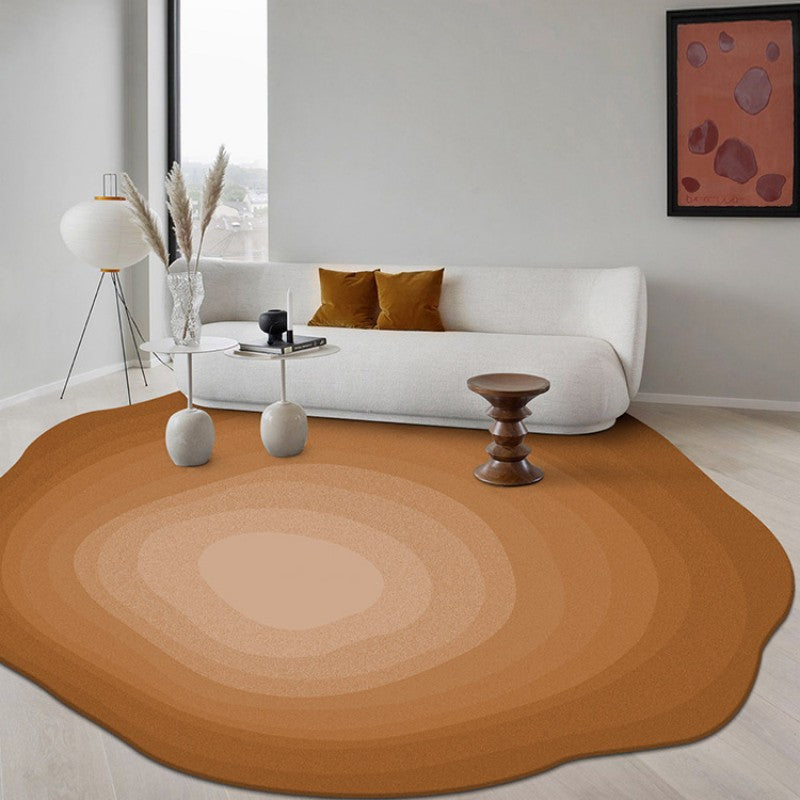 Modern Minimalist Carpets Living Room Plush Carpet Irregular Shape