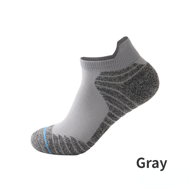 Men's Low Calf Basketball Socks, Thickened Casual Wear