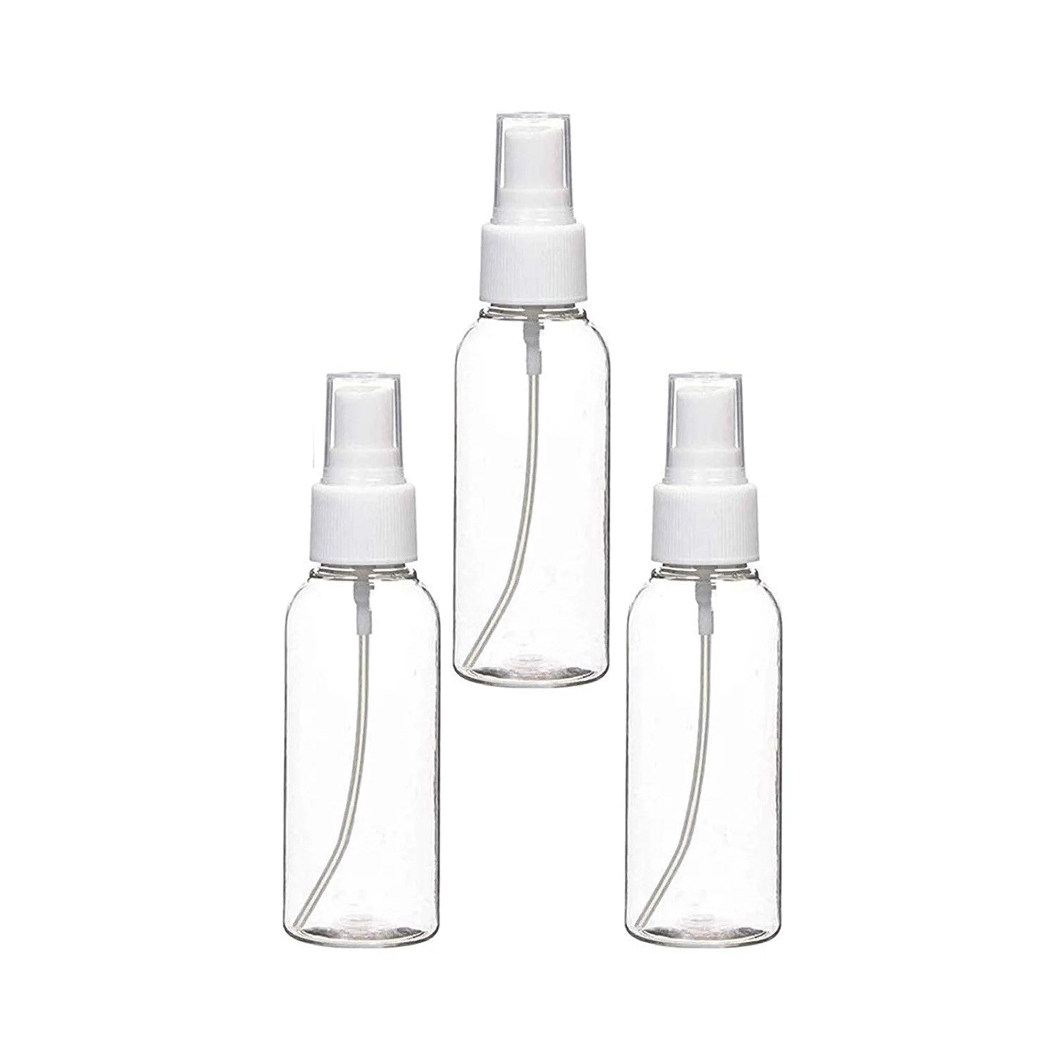 3pcs Fine Mist Spray Bottles Portable Refillable Liquid Containers