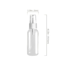 3pcs Fine Mist Spray Bottles Portable Refillable Liquid Containers