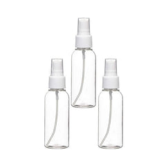 3pcs Fine Mist Spray Bottles Portable Refillable Liquid Containers