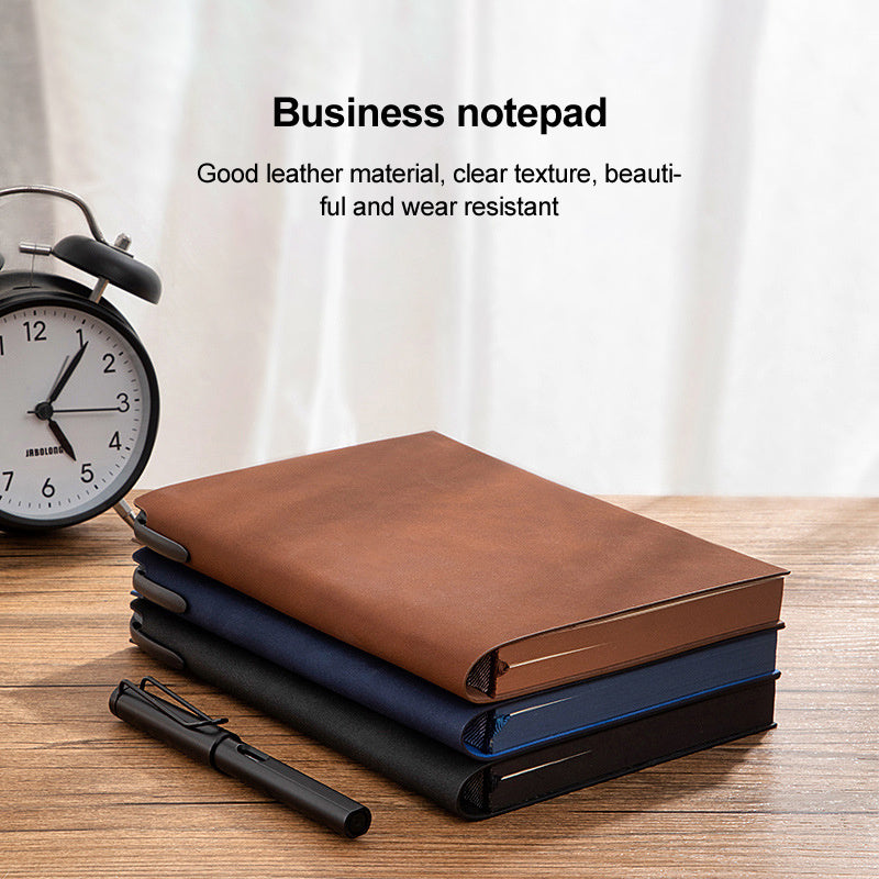 Creative A5 Business Notebook, Sheepskin Diary, Retro Art Leather Notepad
