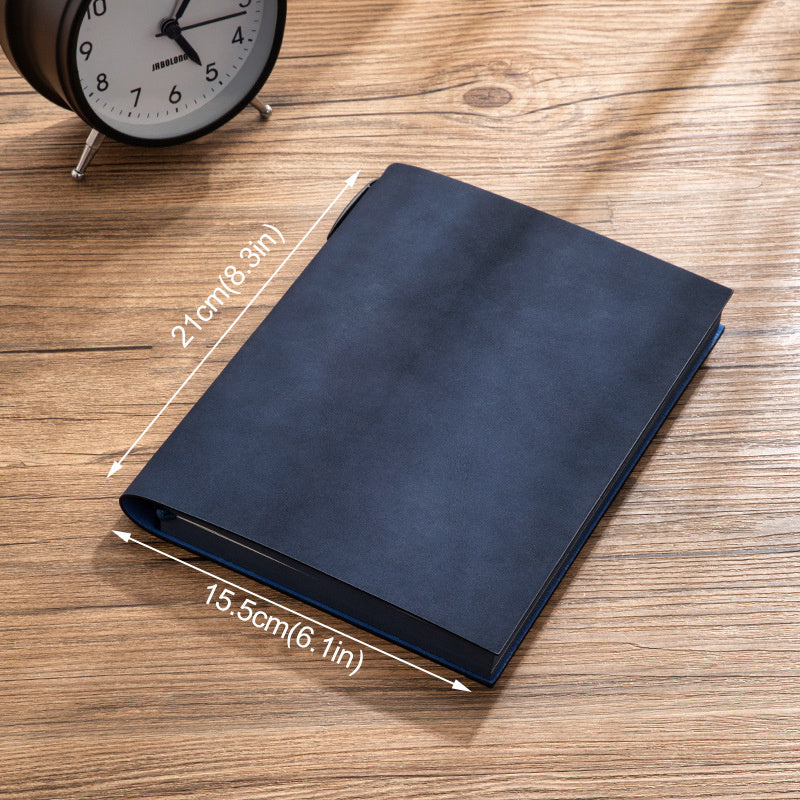 Creative A5 Business Notebook, Sheepskin Diary, Retro Art Leather Notepad
