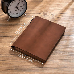 Creative A5 Business Notebook, Sheepskin Diary, Retro Art Leather Notepad