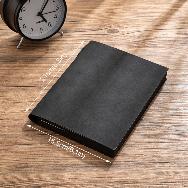 Creative A5 Business Notebook, Sheepskin Diary, Retro Art Leather Notepad