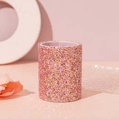 Glittery Makeup Brush Holder & Lid - Organize Your Makeup Brushes