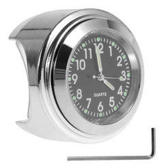 Waterproof Motorcycle Handlebar Watch Aluminum Clock Universal 17 78 20 32 Cm