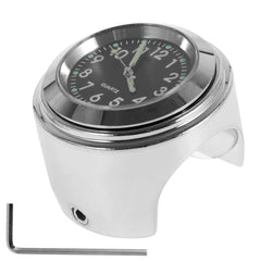 Waterproof Motorcycle Handlebar Watch Aluminum Clock Universal 17 78 20 32 Cm