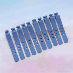 20pcs Silicone Cable Ties for Desk Organization