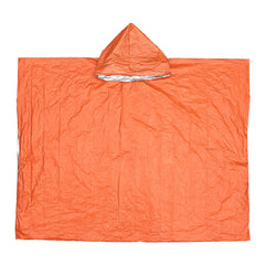 Waterproof Hooded Rain Poncho Raincoat for Outdoor Hiking Cycling