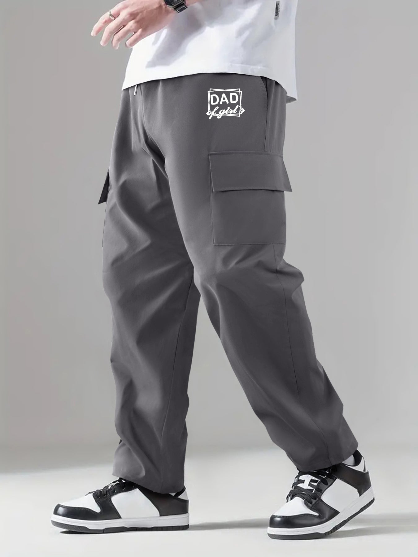 Cargo Pants Flap Pocket Loose Casual Streetwear