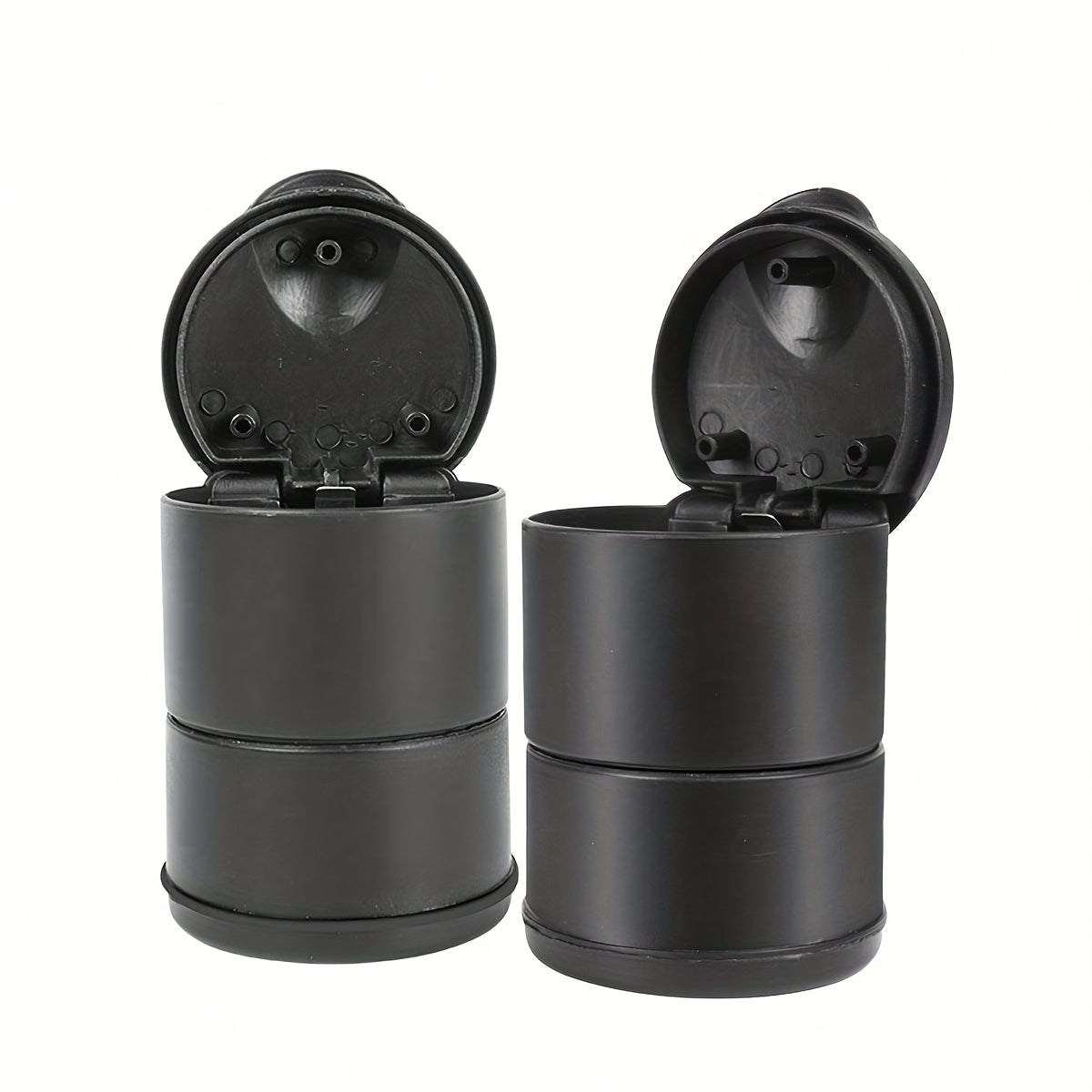 2pcs Plastic Car Ashtrays, Portable Auto Ashtrays