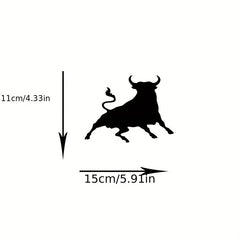 1pc Universal Spanish Bull Car Performance Sticker
