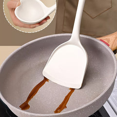 High Temp Resistant Silicone Utensil Set Rice Spoon Soup Spoon Colander Spatula