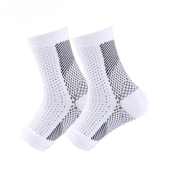 Ankle Compression Socks for Running, Cycling - Soothes Neuropathy, Plantar Fasci