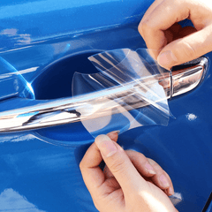 5pcs Scratch Resistant Films For Car Door Handles, Protects Against Shaking
