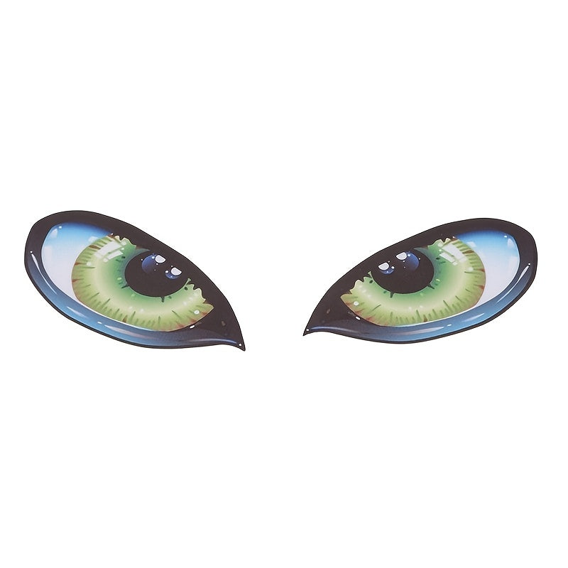 Green Reflective Eye Stickers for Car