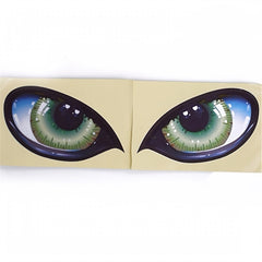 Green Reflective Eye Stickers for Car