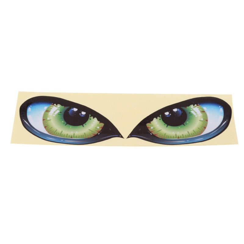 Green Reflective Eye Stickers for Car