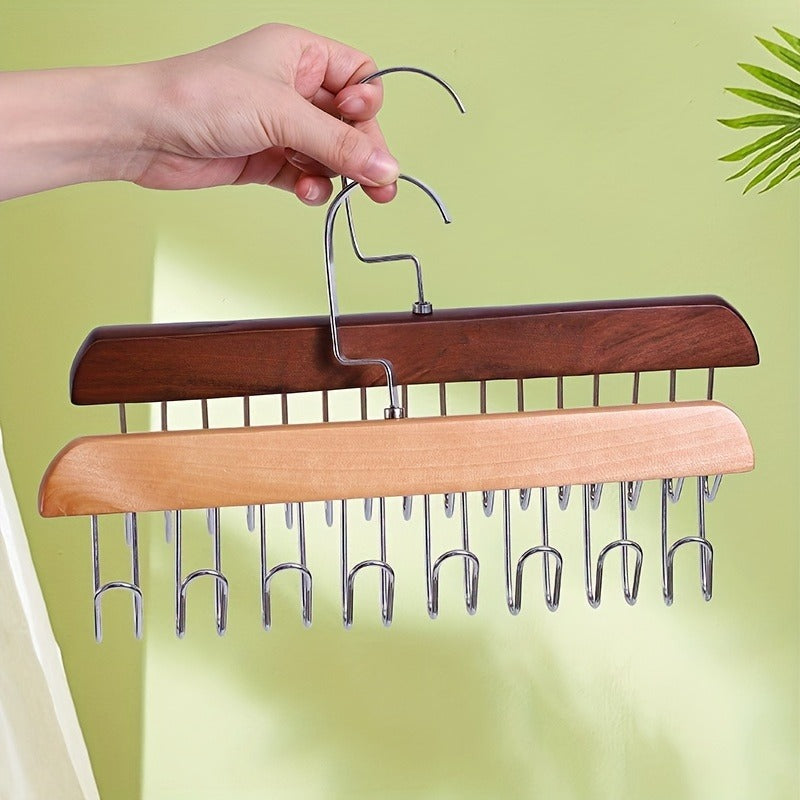 Wooden Clothes Hanger Underwear Storage Clothes Hook