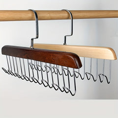 Wooden Clothes Hanger Underwear Storage Clothes Hook