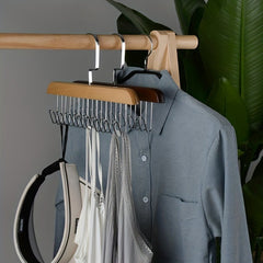 Wooden Clothes Hanger Underwear Storage Clothes Hook