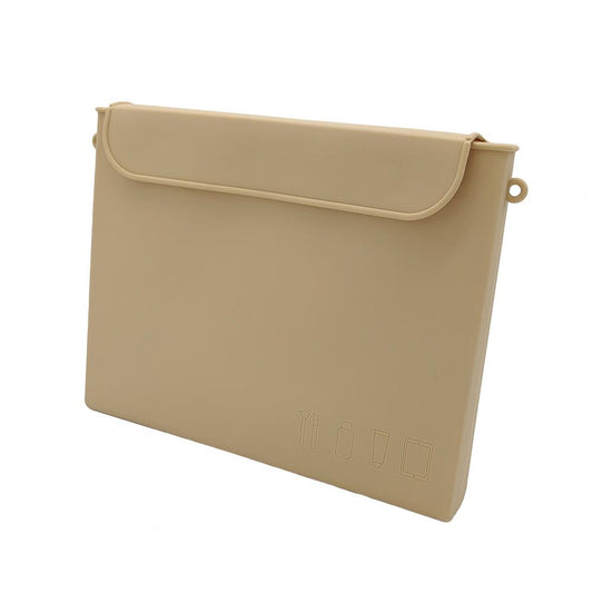 Silicone Travel Toiletry Bag for Women Makeup Beauty Tools Brushes