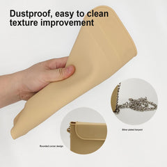 Silicone Travel Toiletry Bag for Women Makeup Beauty Tools Brushes