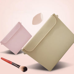 Silicone Travel Toiletry Bag for Women Makeup Beauty Tools Brushes