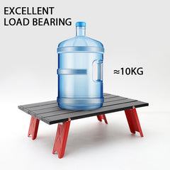 Camping Mini Foldable Table Lightweight Aluminum Table for Outdoor Travel